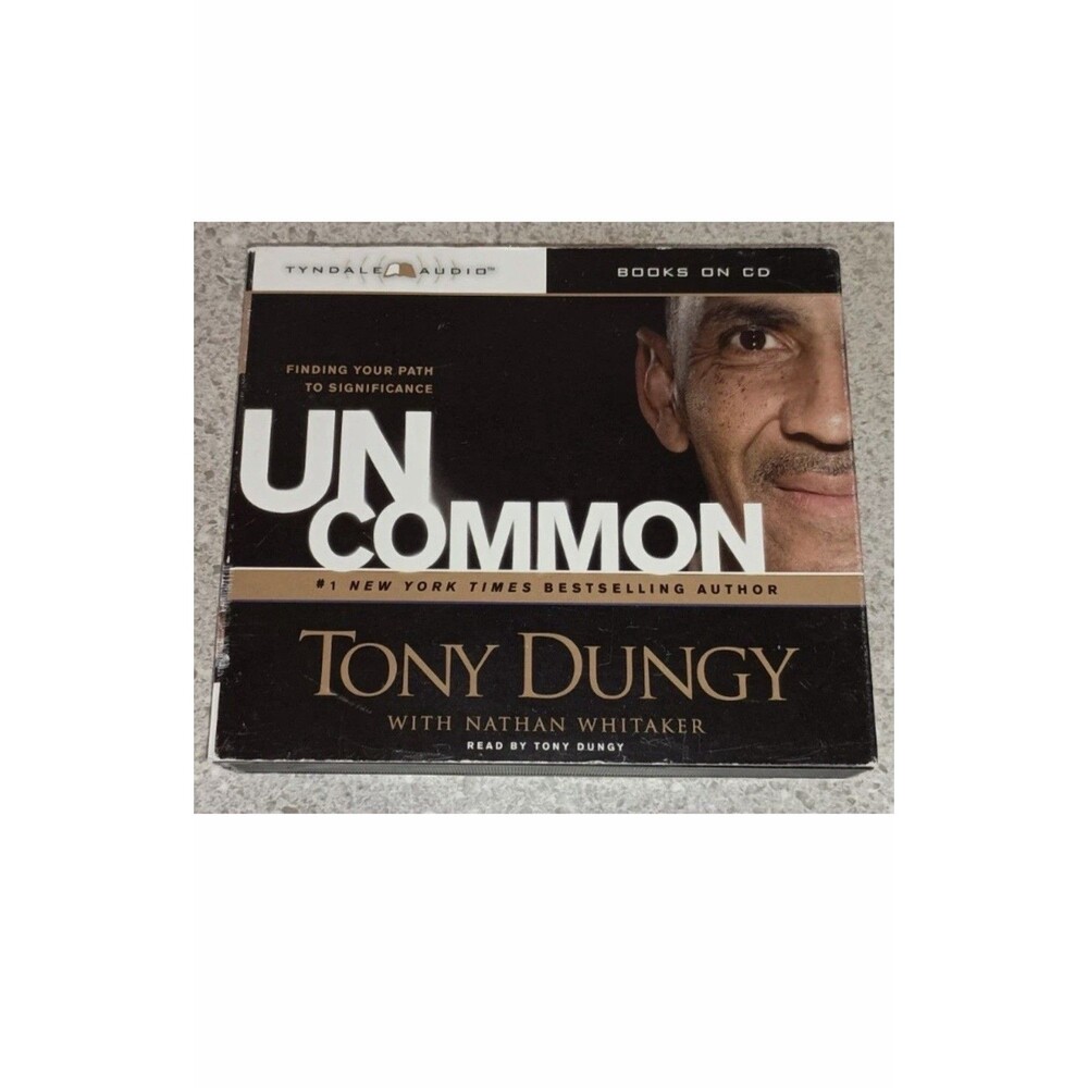 UNCOMMON: Finding Your Path to Significance Tony Dungy (2009, 4 Audio CDs) NEW